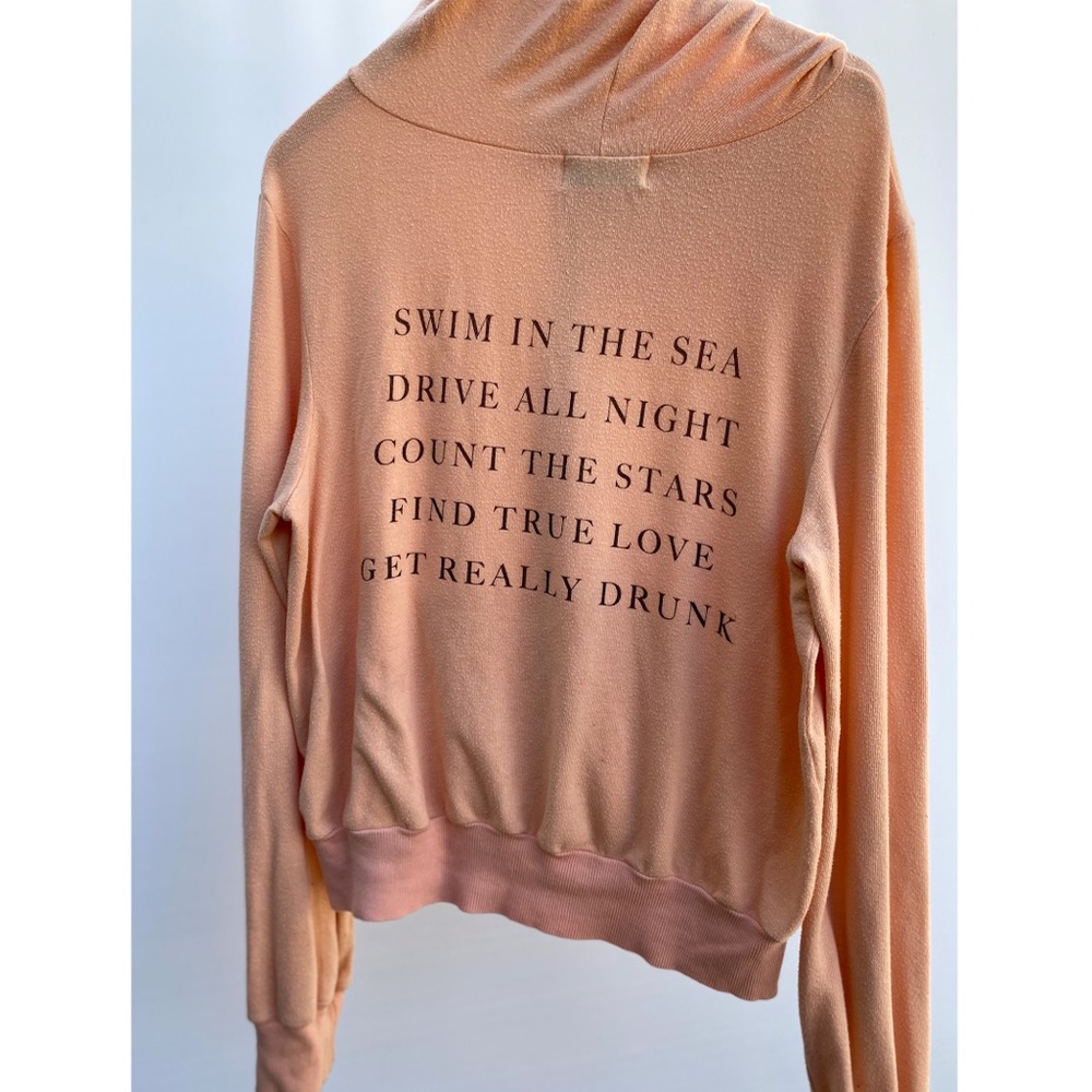 ORIGINAL early Wildfox design brand poem jacket